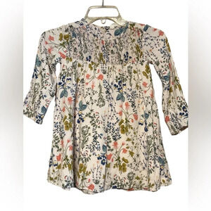 Little girls floral dress in a size 6/7 years